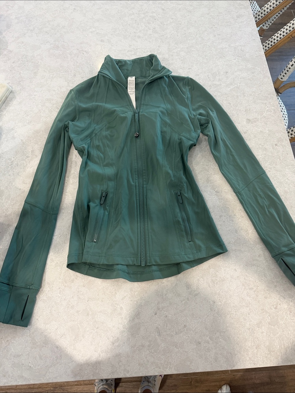 lululemon athletica Deep Green Full-Zip Utility Jacket